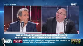 Annonces d'Emmanuel Macron: "Il faut être honnête, il ne lâche pas grand chose"