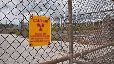 Avertissement à l'entrée d'un site nucléaire américain. (Illustration)