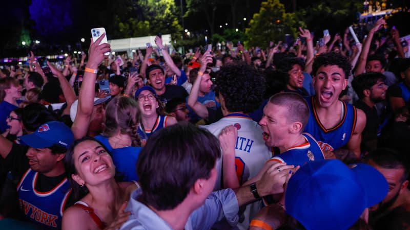 NBA: "J'ai attendu ça toute ma vie", les impressionnantes scènes de liesse à New York après le triomphe des Knicks