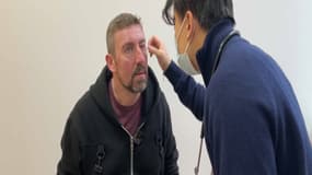 Une consultation d'un patient dans le nouveau centre médical d'appui de Juvisy-sur-Orge