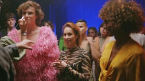 L'acteur Alexandre Wetter, la chanteuse Suzane et l'artiste Louïz dans le clip de "Têtu" contre l’homophobie et la transphobie