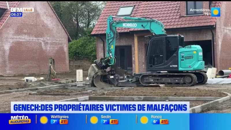 Genech: des propriétaires victimes de malfaçons se mobilisent