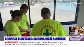 Antibes: la saison lancée pour les nageurs-sauveteurs