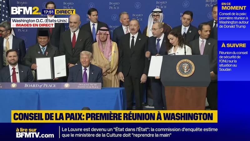 Conseil de la paix: "Les engagements totaux dépassent 6,5 milliards de dollars pour l'aide et la reconstruction à Gaza", déclare Karoline Leavitt