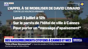 Emeutes: des rassemblements citoyens à Cannes et Nice