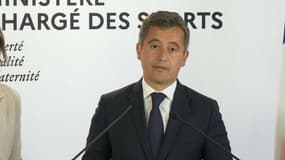 Gérald Darmanin, ministre de l'Intérieur, s'exprime lundi 30 mai 2022 après le fiasco du Stade de France