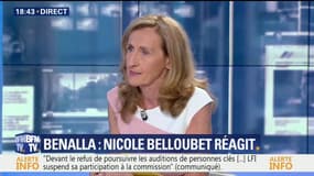 Nicole Belloubet sur l'affaire Benalla: "L'exécutif n'a rien à cacher"