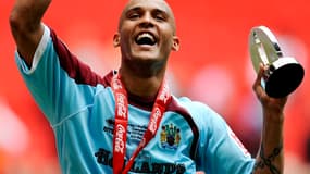 Clarke Carlisle avec le maillot de Burnley