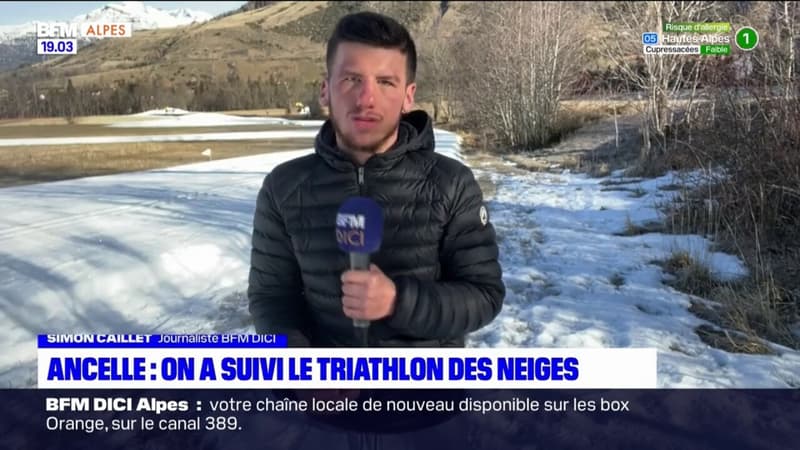 Hautes-Alpes: le triathlon d'Ancelle a battu son plein samedi 3 février