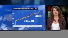 Gaz à effet de serre: un nouveau record atteint en 2014