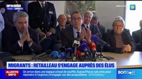 Migrants: Bruno Retailleau s'engage auprès des élus