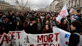 Les lycéens, qui manifestaient le 15 mars dernier, devraient rejoindre le cortège. 