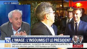 L'image: l'insoumis et le président