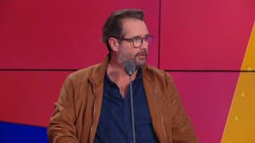 L'humoriste Chicandier sur le plateau des "Grandes Gueules" le 13 janvier 2022