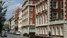 Le quartier de Mayfair, à Londres, très prisé de cette riche clientèle