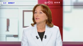 Ségolène Royal sur le plateau de BFMTV le 17 mai 2020