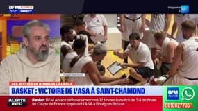 Alsace: les basketteurs de l'ASA atteignent pour la 1ère fois les quarts de finale de la Coupe de France