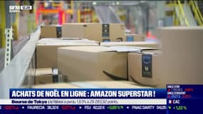 Achats de Noël en ligne : Amazon superstar
