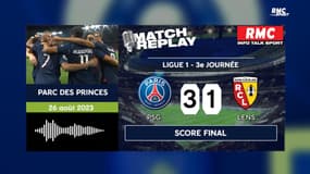PSG 3-1 Lens : Mbappé met Paris sur orbite, le goal replay RMC