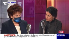 Roselyne Bachelot face à Apolline de Malherbe sur RMC et BFMTV