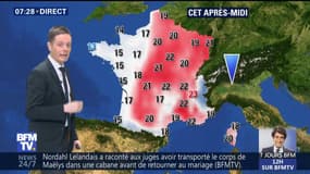 La météo pour ce samedi 7 avril 2018