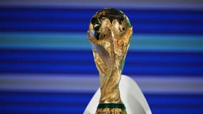 Le trophée de la Coupe du monde de football avant l'édition 2026