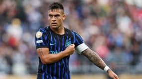 Lautaro Martinez, capitaine de l'Inter Milan, lors de la 2e journée de la Coupe du monde des clubs, 21 juin 2025