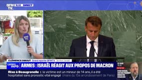 "Qu'on cesse de livrer des armes" à Israël: l'opinion publique israélienne scandalisée par les propos d'Emmanuel Macron
