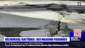 Côte d'Azur: une dizaine de maisons fissurées à Gattières à cause de la sécheresse