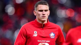 Sven Botman avec le Losc, à Salzbourg le 29 septembre 2021