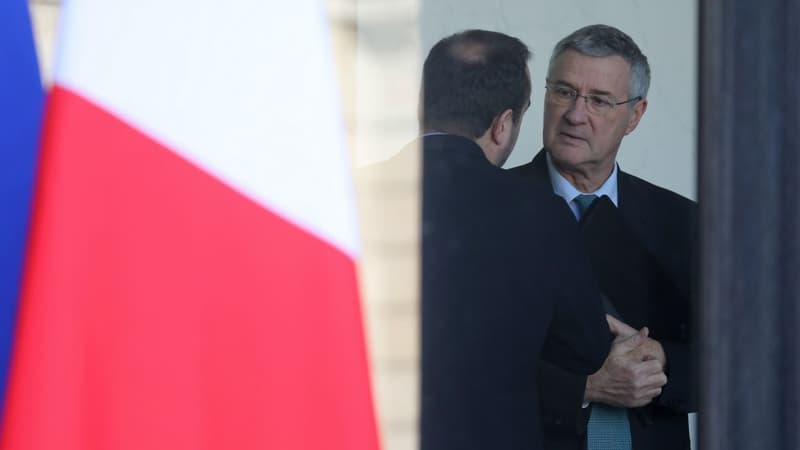 Patrick Strzoda le 17 janvier 2018 à l'Elysée.