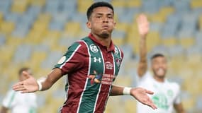 Marcos Paulo avec Fluminense, à Rio de Janeiro le 26 octobre 2019