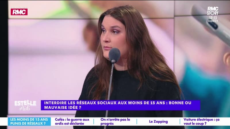 Interdire les réseaux sociaux aux moins de 15 ans : "Il y a moins de censure sur les réseaux grâce à Musk", affirme Juliette Briens