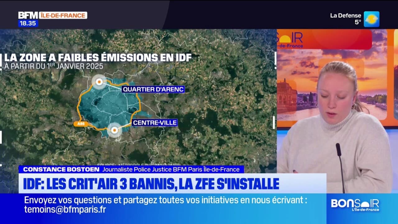 La métropole du Grand Paris restreint la circulation des véhicules Crit ...