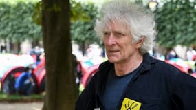 Le porte-parole du DAL  Jean-Baptiste Eyraud le 29 juillet 2021 à Paris