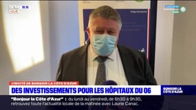 Alpes-Maritimes: le directeur de l'ARS PACA estime que les aides de l'Etat pour les hôpitaux vont "apporter un mieux"