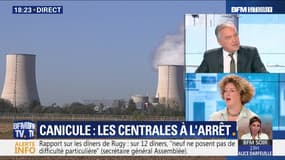 Canicule: les centrales à l'arrêt