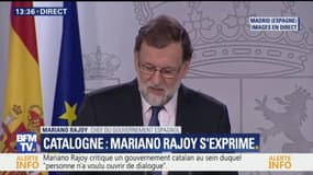 Catalogne: Mariono Rajoy souhaite de nouvelles élections régionales