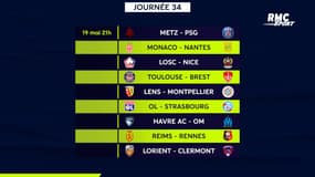 Ligue 1 : Le programme tv complet du multiplex de la 34e journée