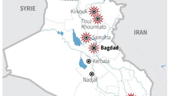 SÉRIE D?ATTENTATS EN IRAK