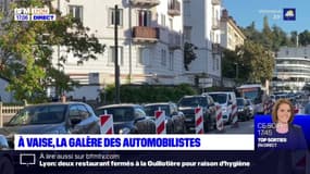 À Vaise, la galère des automobilistes