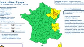 Météo France a placé la Meurthe-et-Moselle et les Vosges, ce mardi jusqu'à mercredi 16h00, en vigilance orange crue.