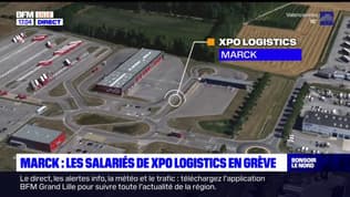 Marck: les salariés de XPO Logistics en grève
