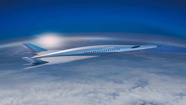 Première image de l'avion hypersonique de Boeing