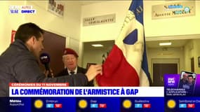 Cérémonie du 11-Novembre à Gap: rencontre avec les porte-drapeaux 