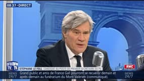 Stéphane Le Foll confirme sa candidature à la tête du PS