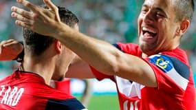 Eden Hazard et Joe Cole