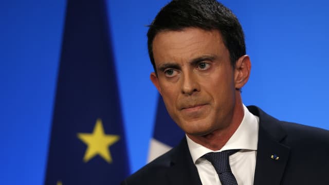Le Premier ministre Manuel Valls le 13 décembre 2015, lors du second tour des élections régionales