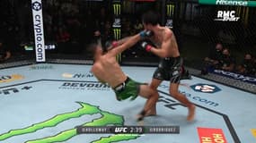 UFC : Holloway s'en sort face à Rodriguez après un combat spectaculaire