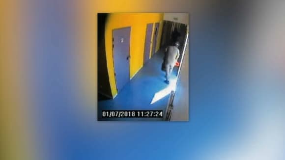 Des images de la vidéosurveillance du centre pénitentiaire de Réau.